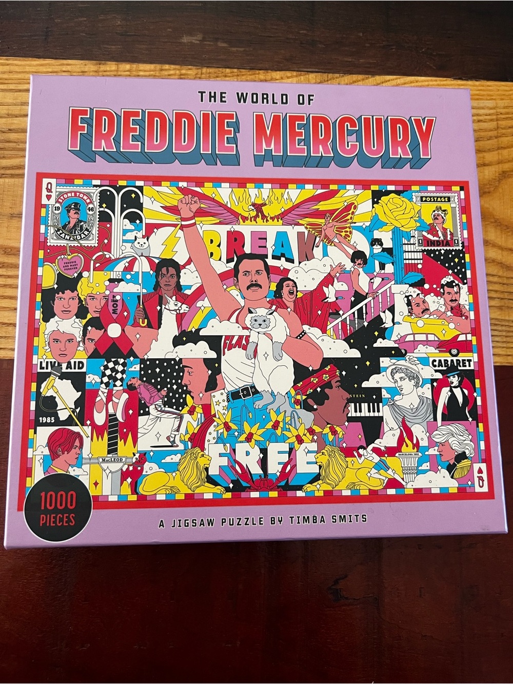 The World of Freddie Mercury 1000-Piece Jigsaw Puzzle